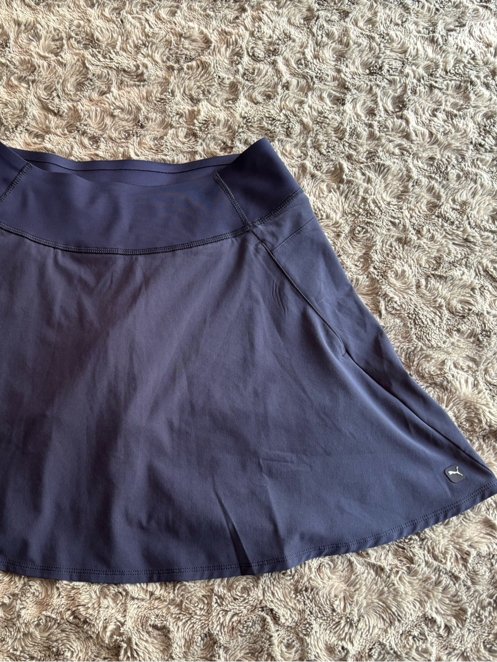 Puma Navy Blue Athletic Skirt